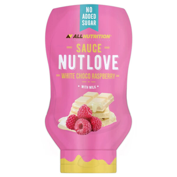 Allnutrition Nutlove Sauce 280g White Choco Raspberry