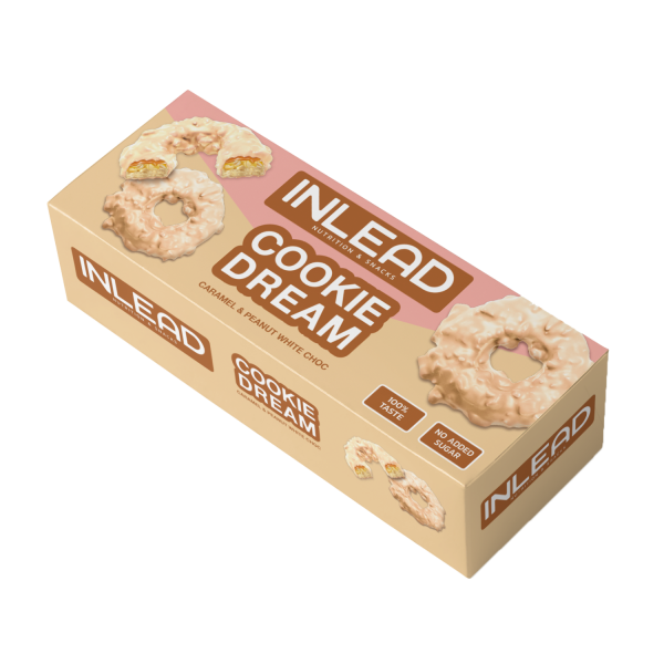 Inlead Nutrition Cookie Dream Caramel & Peanut 125 g-White Choc