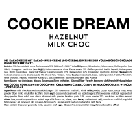 Inlead Nutrition Cookie Dream Hazelnut 128 g-Milk Choc