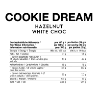 Inlead Nutrition Cookie Dream Hazelnut 128 g-White Choc