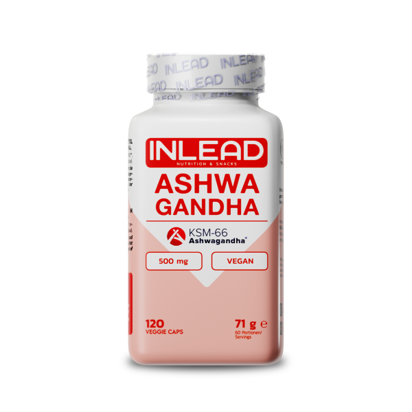 Inlead Nutrition Ashwagandha KSM-66 120 Caps