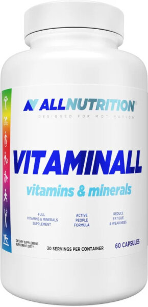 Allnutrition Vitaminall Vitamine und Mineralien 60caps