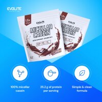 Evolite Nutrition Casein 1kg Chocolate Milkshake