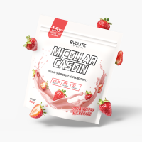 Evolite Nutrition Casein 1kg Strawberry Milkshake