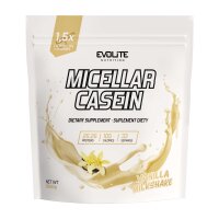Evolite Nutrition Casein 1kg Vanilla Milkshake