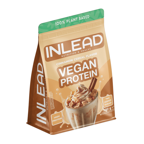 Inlead Nutrition Vegan Protein 500g Cinnamon Cereal