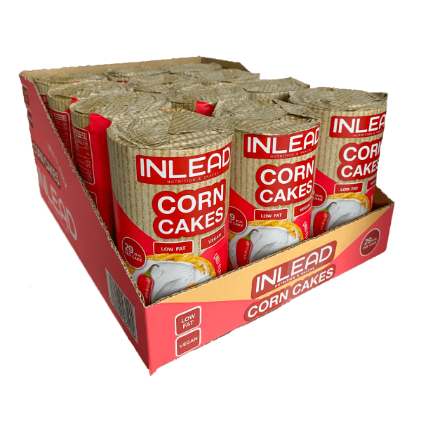 Inlead Nutrition Corn Cakes 12x 120g Chili