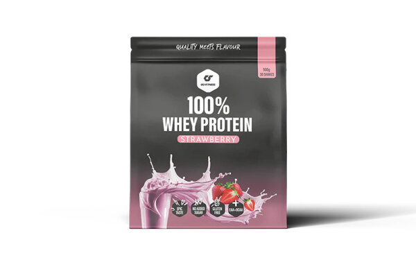 Gofitness Nutrition 100% Whey Protein 900g Strawberry