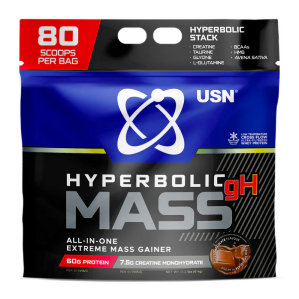 USN Hyperbolic Mass 6000g Dutch Chocolate