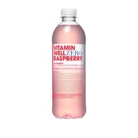 Vitamin Well Zero Raspberry 500ml
