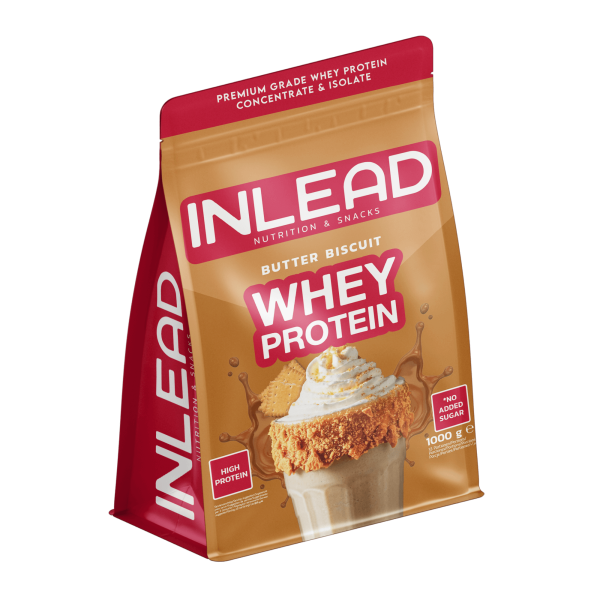 Inlead Nutrition Whey Protein 1000g Butter Biscuit