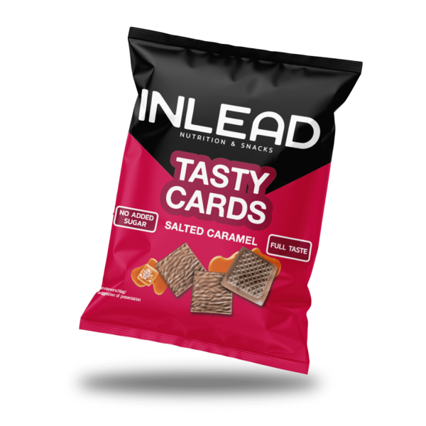 Inlead Nutrition Tasty Cards 52g Salted Caramel