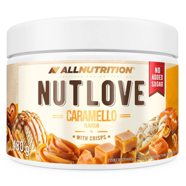Allnutrition Nutlove 480g Caramello Flavour with Crisps