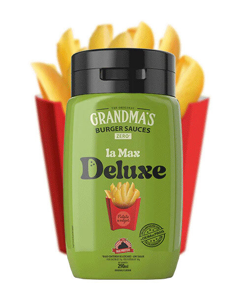 Max Protein Grandmas Burger Sauces Max Deluxe 290ml