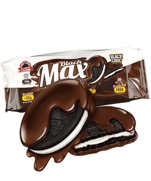 MAX Protein BlackMax Totalchoc 100g Black Choc