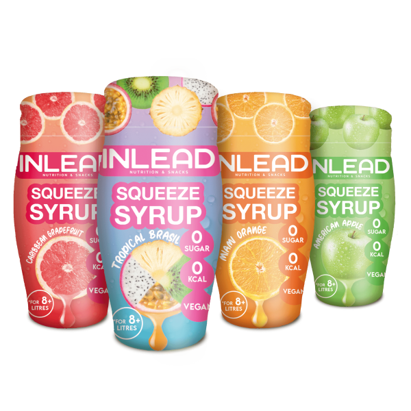 Inlead Nutrition Squeeze Syrup 65ml Tropical Brasil