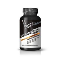 Human Code Vitamin D3+k2 4000 120caps