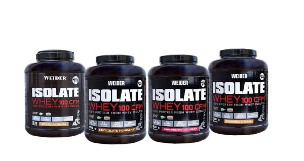Weider Isolate Whey 100 CFM 2kg Erdbeere