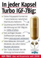 Goldfield Turbo IGF-7 Big 60 Kapseln