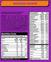 Nano Supps CFR Pre-Workout 400g Wicked Grape
