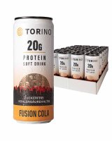 Torino 20g Protein Soft Drink 24x 330ml Fusion Cola