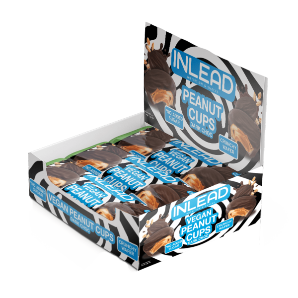 Inlead Nutrition Vegan Peanut Cups Dark Chocolate15x 50 g
