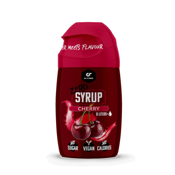 GoFitness Nutrition Zero Syrup - 65 ml Cherry