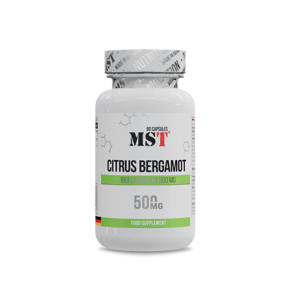 MST Nutrition Citrus Bergamot 90 Kapseln | Cholesterin & Herz