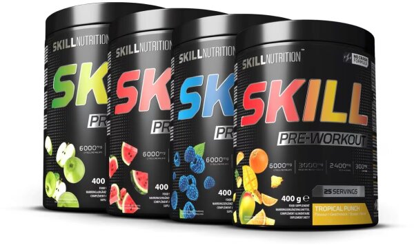 Skill Nutrition Pre-Workout 400g-412g