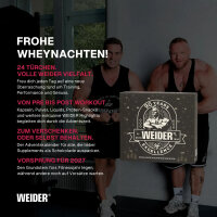 Weider Fitness Adventskalender 2026 mit 24 Sportern&auml;hrungsprodukten