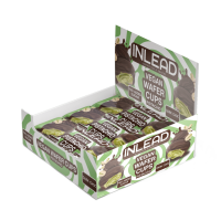Inlead Nutrition Wafer Cups Vegan Pistachio Dark Choc 15x...