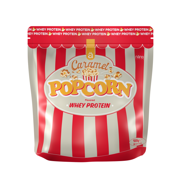 Nano Supps Whey Protein 1kg Caramel Popcorn