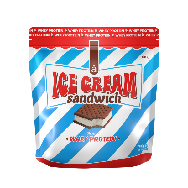 Nano Supps Whey Protein 1kg Ice Cream Sandwich