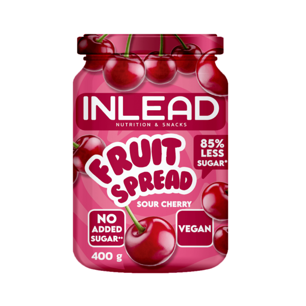 Inlead Nutrition Fruit Spread 400g Sour Cherry