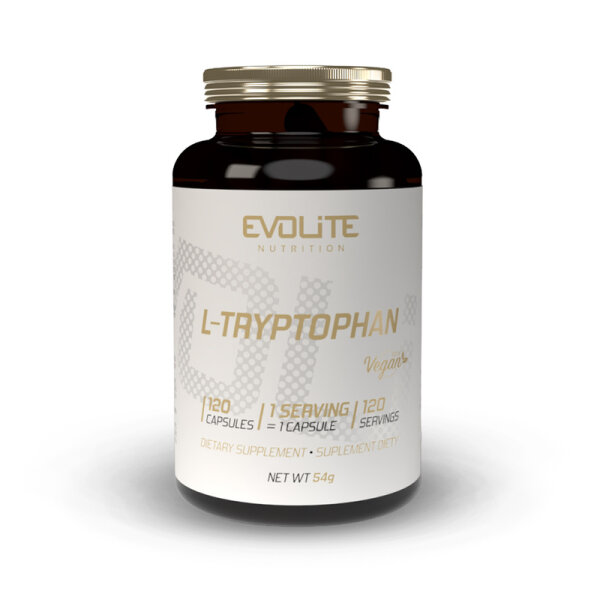 Evolite Nutrition L-Tryptophan 350 mg - 120 Vege Caps