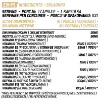 Evolite Nutrition Ultra B-Complex 100 Vege Caps