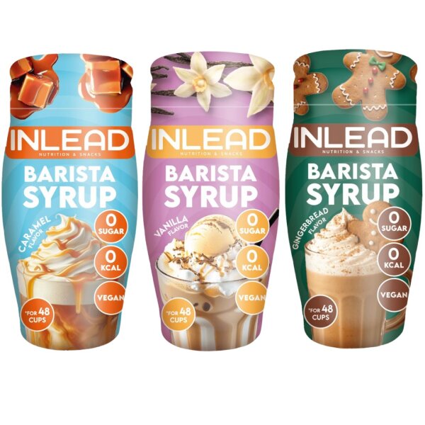 Inlead Nutrition Barista Syrup 65ml Vanilla