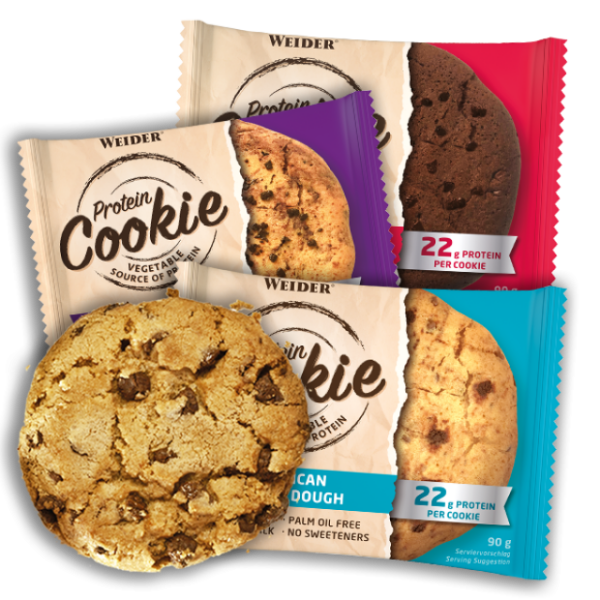 Weider Protein Cookie Vegan 90g Caramel Choco Fudge