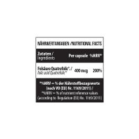 MST Nutrition Folate 400 Quatrefolic® - Aktive Folsäure 90 Caps