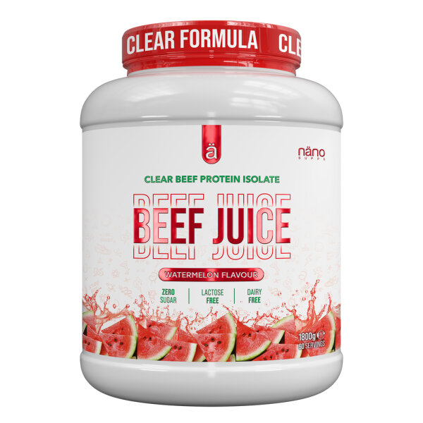 Nano Supps Clear Beef Protein Isolate Beef Juice 1800g Watermelon