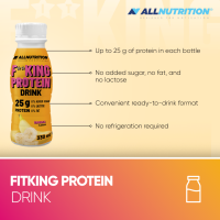 Allnutrition Fitking Protein Drink 330ml Vanilla