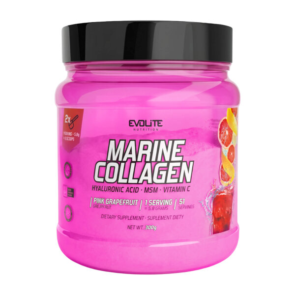 Evolite Nutrition Marine Collagen 300g Pink Grapefruit