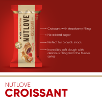 Allnutrition Nutlove Croissant 60g Strawbery