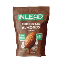 Inlead Nutrition Chocolate Almonds 100g Milk Choc Coconut