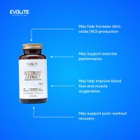 Evolite Nutrition Beetroot Extract 90 Vege Caps