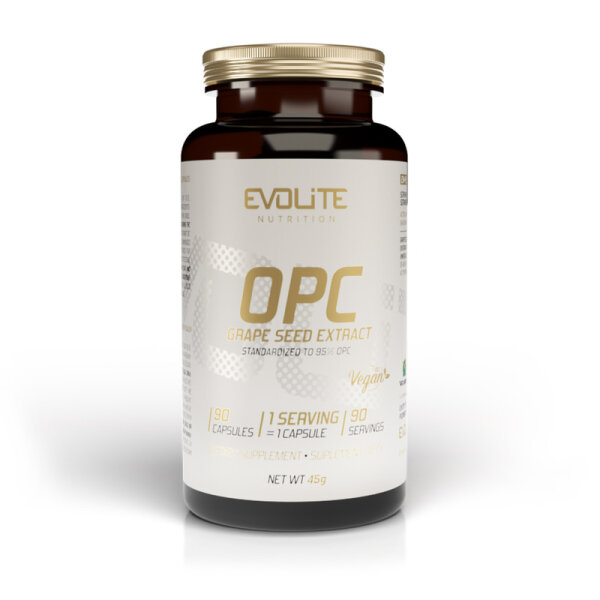 Evolite Nutrition Grape Seed Extract OPC 90 Vege Caps