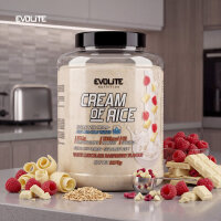 Evolite Nutrition Cream of Rice 2270g White Chocolate Raspberry