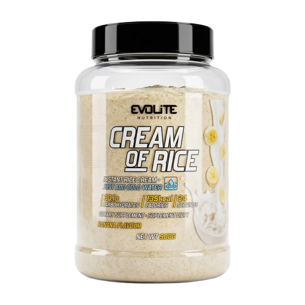 Evolite Nutrition Cream of Rice 900g Banana