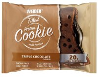 Weider Filled Protein Cookie 70g Triple Chocolate