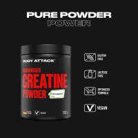 Body Attack Micronised Creatine Powder Creapure 500 g